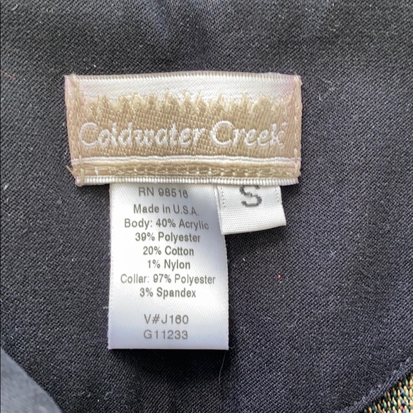 Coldwater Creek Tapestry Vest - Picture 3 of 3